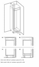 Gaggenau 200 series wine climate cabinet 121.8x55.7cm RW222263