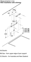 Bosch Series 8 Wall-mounted Hood 90cm DWK91LT60B