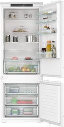 Siemens iQ100 Built-in fridge-freezer with freezer at bottom 193.5 x 69.1 cm sliding hinge KB96NNSE0