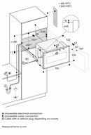 Gaggenau Expressive series combi-steam oven 76x45cm door hinge: right GS480120