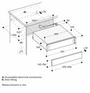 Gaggenau Expressive series warming drawer 60x14cm GW051190