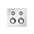 Gessi HI-FI Eclectic Compact thermostatic shower mixer 65232