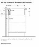 Gaggenau 400 series Flex induction cooktop with integrated ventilation system 90cm CV492105