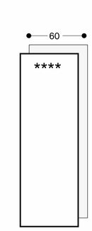 Gaggenau 200 series Vario freezer 177.2x55.8cm soft close flat hinge RF287370