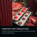 Grade A AEG 6000 Series SenseCook OS6PB50AK 60cm Single Electric Oven