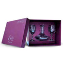2PCS SHANGHAI SOUL BORDEAUX + 1PC BLISS DECANTER (S) - Lucaris  2LBD-03P