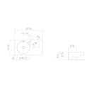 Alape Accessory Set With Wall Connection For Wt.Rx Washbasin With Wall Console 4503000 - Ideali