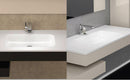 Glass-design Da Vinci built in sinks In Out integrated sink Jimmy In JMI510C820PO01 - Ideali