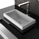 Glass-design Da Vinci built in sinks In Out built in sink Kosta1 KOSTA1PO01 - Ideali