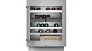 Gaggenau 200 Series Built-In Wine Cooler With Glass Door 82X60cm RW404262 - Ideali