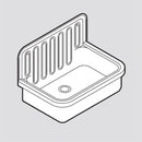 Alape Ag.Stahlform505 Utility Basin - Ideali