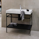 Alape Work.Frame Washbasin With Steel Frame - Ideali