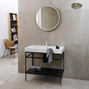 Alape Work.Frame Washbasin With Steel Frame - Ideali