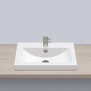 Alape Ab.R Countertop Washbasin White - Ideali