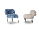 Baxter Nepal Little Armchair - Blue Mongolia