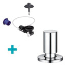 Blanco Infino® Retrofit Set For Infino® Waste System, With Comfort Remote Pull Knob Stainless Steel Silk Gloss - Ideali