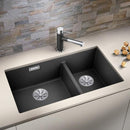 Blanco Subline 430/270-U Sink Metallic Aluminium - Ideali