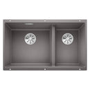 Blanco Subline 430/270-U Sink Metallic Aluminium - Ideali