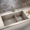 Blanco Subline 430/270-U Sink Metallic Aluminium - Ideali