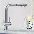 Blanco Fontas Ii Single Lever Mixer, With Filter System, With Pull-Out Spray - Ideali