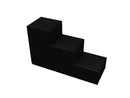 B&B Italia Gli Scacchi Modular Pouf - Cavallo Thick Leather Black 150 / Black Base - Ideali