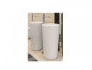 Cielo Fluid pedestal sink FLFREEP