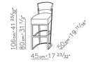 Flexform Morgan Stool - Ideali