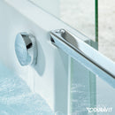 Duravit Shower + Bath Rectangular Bath with Shower Zone