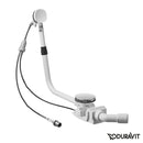 Duravit Shower + Bath Quadroval Waste and Overflow Set