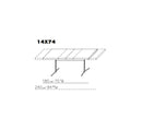 Flexform Fly Table Extensible