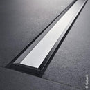Geberit Cleanline 20 Shower Channel Polished Stainless Steel / Brushed Stainless Steel, For Shower Channel: 30 - 160 Cm - Ideali