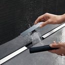 Geberit Cleanline 60 Shower Channel Dark Stainless Steel / Brushed Stainless Steel, For Shower Channel: 30 - 90 Cm - Ideali