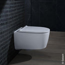 Geberit One Wall-Mounted Washdown Toilet With Toilet Seat - Ideali