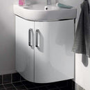 Geberit Renova Compact Corner Vanity Unit - Ideali