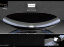 Glass-design Countertop basins Privileged Paths of Water countertop sink GONDOLA SPRING GONDOLASPR01 - Ideali