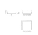 Flexform Grandemare Double Bed - Ideali