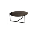 Baxter Icaro Round Coffee Table Ø109 cm - Quartzite Geode