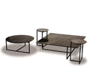 Baxter Icaro Round Coffee Table Marble Gioia Ø33x45