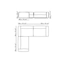 Flexform Lario Angular Sofa - Ideali