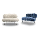 Baxter Nepal Mama Armchair Blue Mongolia