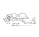 Flexform Lightpiece Sofa - Ideali