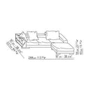 Flexform Lightpiece Sofa - Ideali