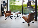 Pilot Soft Chair - High Backrest - Leather 0945 Tan/Monoplane