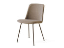 & Tradition Rely HW8 Upholstered Chair - Bronzed Base / Re-Wool 0218 - Ideali