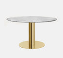 Gubi 2.0 Round Dining Table/Marble Top - Ideali