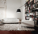 Saarinen Coffee Table Ø 51 - H.37 Laminate Black/Rilsan Black