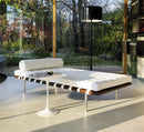 Saarinen Coffee Table Ø 51 - H.37 Laminate Black/Rilsan Black