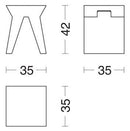 Riva 1920 Sid Stool - Ideali