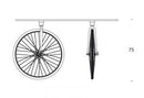 FontanaArte Tour Table with Wheels