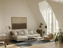 Gubi Flaneur Two Seater Sofa and Chaise Longue - Ideali